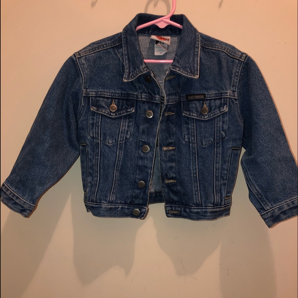 Kids Harley Davidson Denim Jacket